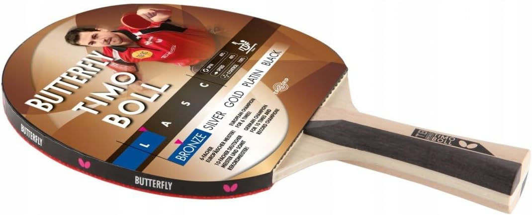 Butterfly Timo Boll-Table Tennis Bat, Silver, Unisex Adult