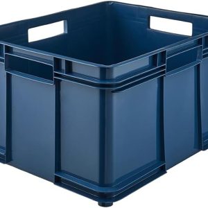 keeeper Eco Bruno XXL Eurobox Storage Box, Plastic (PP), 54 L, Recycled, Blue