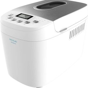Cecotec Bread&Co 1500 PerfectCook Bread Maker 850 W, 1.5 kg, 15 Programmes, 15 Programmable Hours, 2 Resistors, Dishwasher Safe Bucket, Recipe Book