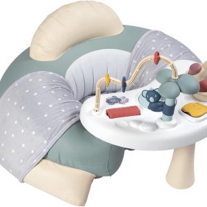 Smoby – Little Smoby Baby Seat, Padded, with Multi-Activity Table, Seat Can Be Separated, Suitable from 6 Months (7600140103)