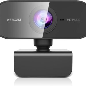 Webcam with Microphone-Web CAM 1080p HD Autofocus, Webcam Camera for PC/Laptop, USB Plug and Play Camera, Computer Camera for Windows/MacOS/Linux, for Video Conferencing/Gaming/Conferences