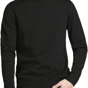 JACK & JONES JJEBASIC Basic Crew Neck Long Sleeve Lightweight Sweatshirt