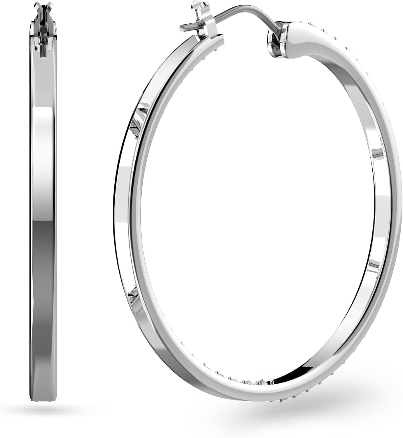 Swarovski Sommerset Colección pendientes de aro - Image 3