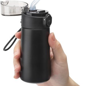 150ml Small Thermos, Insulated Small Water Bottle for Hot and Cold Drinks, Stainless Steel Vacuum Coffee Thermos for School, Travel, Work