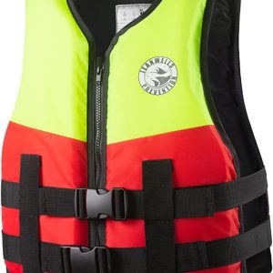 Adult Life Vest for Men/Women 48-110kg Kayak Sup Buoyancy Vest, Adjustable Neoprene Buoyancy Aid for Swimming, Kayaking, Surfing, Paddle Casual