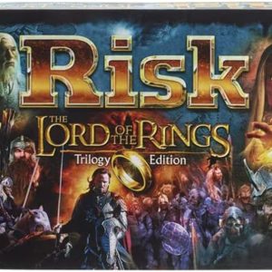 Hasbro Gaming Risk: The Lord of The Rings Trilogy Edition – Family Strategy Board Game, Ages 10+, for 2-4 Players (Amazon Exclusive)
