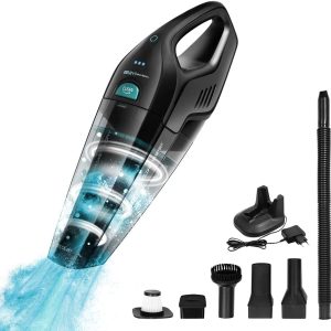 Cecotec Conga Immortal ExtremeSuction 22.2 V Hand Vacuum Cleaner. Powerful for Solids and Liquids. Cyclonic Technology. Home and Car Accessories. Autonomy of 25 Minutes.