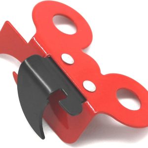 Fackelmann Papillon can opener steel red and black 1 pc.