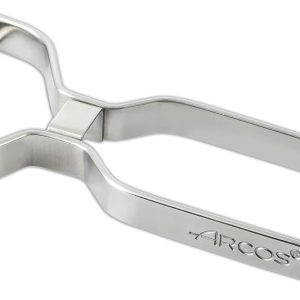 ARCOS Professional Peeler 130 mm in Chrome Stainless Steel for Peeling Fruits and Vegetables, Kitchen Utensil for Fine Cuts, Chef Gadget with Ergonomic Design, Silver