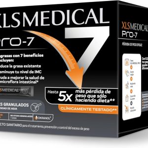 XLS Medical Pro7 Pack 1 Month Treatment (90 Sticks), Natural Origin, Pineapple Flavor – Lose up to 5 times more weight than just dieting