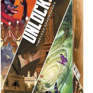 Asmodee | Unlock! Timeless Adventures | Escape Room Board Game for Adults & Families | Ages 10+ | 1 to 6 Players | 180 Minutes per Game