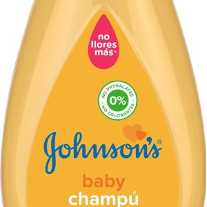 Johnson’s Baby No Cry More Classic Formula Shampoo (500 ml), Children’s Shampoo for Children and Babies Hypoallergenic and pH Balanced, Sulfate and Paraben Free Shampoo