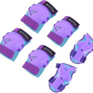 BOSONER – Kids/Youth Knee Pads, Elbow Pads, Protectors, Protective Gear Set for Roller Skates, Cycling, BMX, Bicycle, Skateboard, Inline Skates, Skateboard, Riding Sports