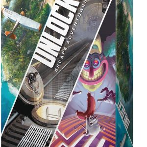 Asmodee | Unlock! Escape Adventures | Escape Room Board Game for Adults and Families | Ages 10 | 2 to 6 Players | 60 Minutes per Game | English