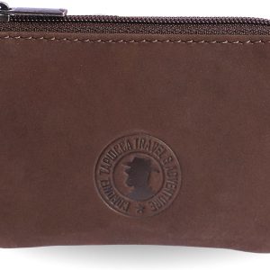 Coronel Tapioca – Men’s Leather Wallets – Wallet with Coin Purse – Casual Wallet – Card Holder Men Large Capacity Zip Closure