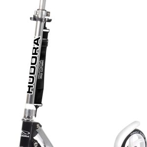 Hudora 14765 Big Wheel Scooter in Black/White, 180 mm [German Import]