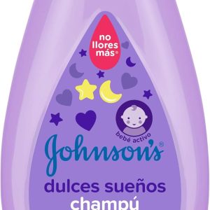 Johnson’s Baby NaturalCalm Sweet Dreams Shampoo with Relaxing Essences (500ml) Shampoo for Active Children and Babies, Sulfate and Paraben Free Shampoo Hypoallergenic