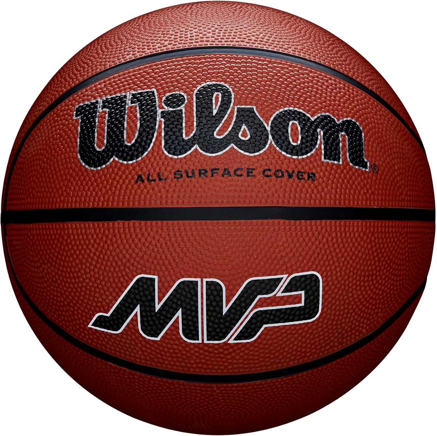 Wilson MVP Basketball Brown - Image 2