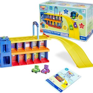 Learning Resources Garaje para Contar Numberblocks, 3 Años +, Juguete Educativo de Matemáticas Interactivo con Coches y Sonidos