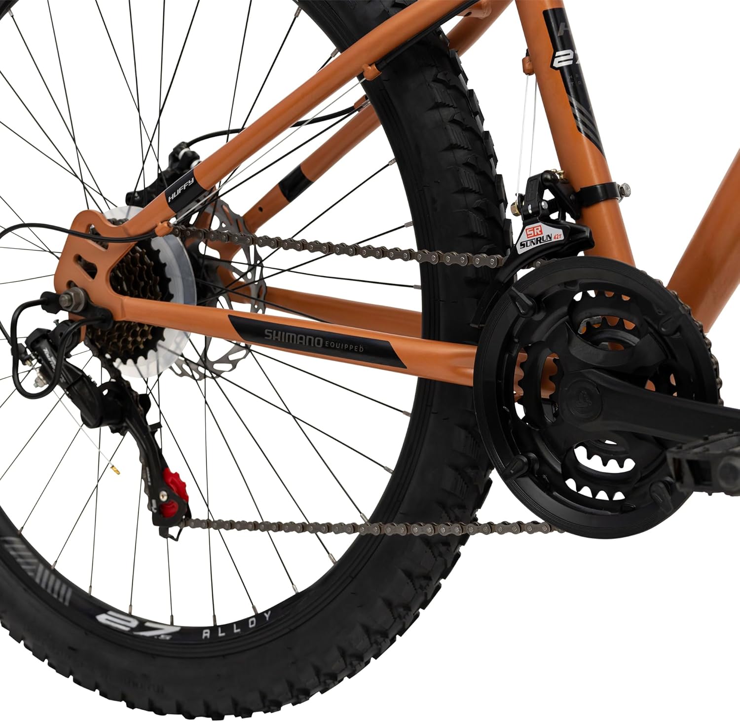 Huffy Mountainbike Korros Mountain Bike 27.5, Brown, M - Image 4