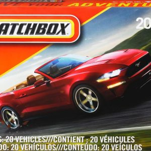 Matchbox Pack of 20 Toy Cars, Assorted Vehicles for Children + 3 Years (Mattel FGM48)