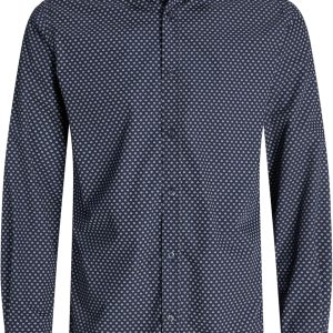 JACK & JONES Jjmatheo Print Detail Shirt L/S for Men