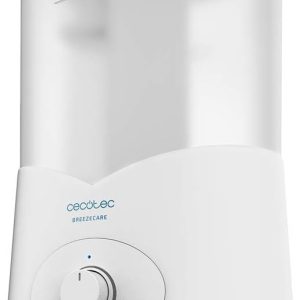 Cecotec BreezeCare 2000 Light Humidifier, 25 W, Humidification 200 ml/h, Tank 1.2 Litres, Steam Output 360º, Manual Control, LED Light, Coverage up to 30 m²