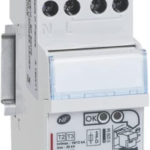 LEGRAND Surge Protection, Discharge, Type 2-2 Pole, Self-Protected, Residential, 003951E