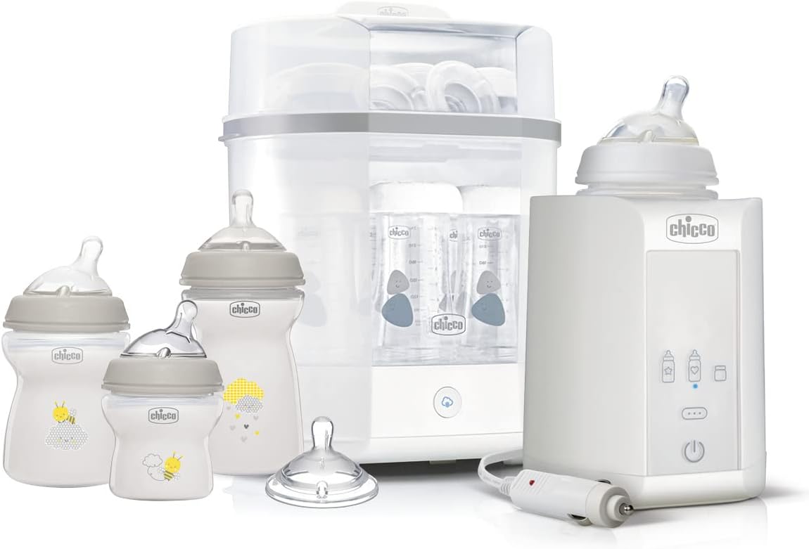 Chicco Starter Set – Sterilizer/Bottle Warmer – Bottle Kit
