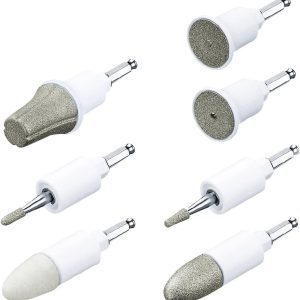BEURER 572.13 Replacement Set for MP41 Manicure Appliance, 7 Sapphire and Felt Accessories