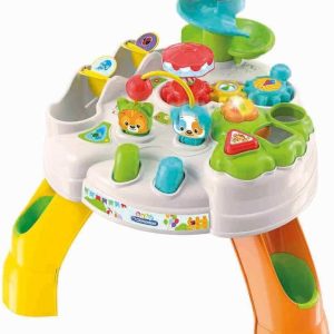 Clementoni -Baby Does Not Apply Animali Table Happy Park, 17300, Multicoloured, One Size