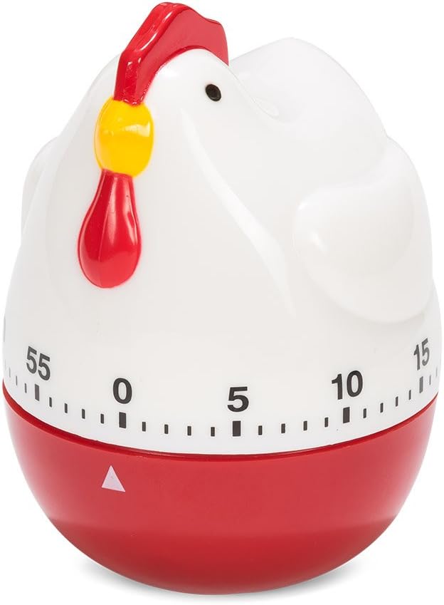 Patisse 10077 Rooster Timer White/Red