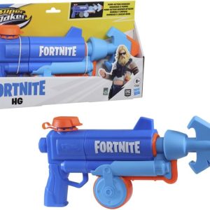 Lanzador de agua Nerf Super Soaker Fortnite HG — Lanzador para juegos acuáticos — Para adolescentes y adultos