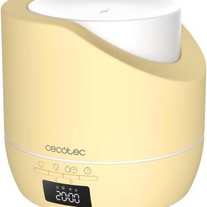 Cecotec PureAroma 500 Smart SunLight Aroma Diffuser, Capacity 500 ml, LED Display, 12 Hour Timer, Alarm Clock, 3 Operating Modes, Coverage 30 m²