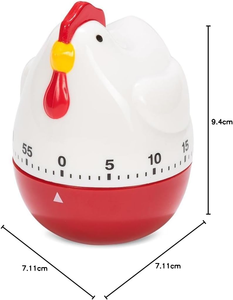 Patisse 10077 Rooster Timer White/Red - Image 2