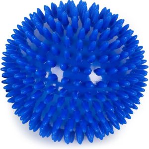 Yoga Studio – YS/Spikeyball Unisex Massage Ball 10cm Blue Stress Ball Trigger Point Therapy Myofascial Release Plantar Fasciitis Therapeutic Accessories