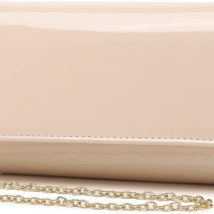 Patent Leather Clutch Bag for Women Elegant Shoulder Bag for Christmas Wedding Party Prom