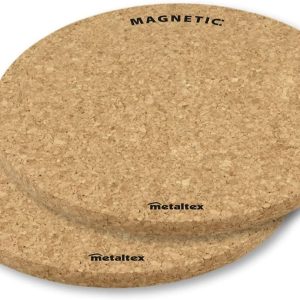 Metaltex – Set of 2 cork magnetic placemats, 20 cm.