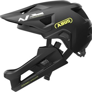 ABUS MTB Helmet YouDrop FF – Full-Face Helmet for Kids and Teens