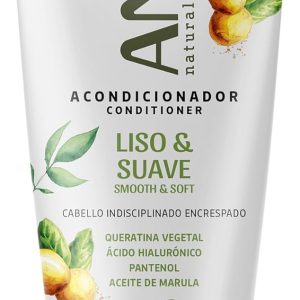ANIAN – Smooth and Soft Conditioner 250 ml for Undisciplined and Frizzy Hair, Shine and Hydration on the Hair, with Marula Oil, Vegetable Keratin and Hyaluronic Acid