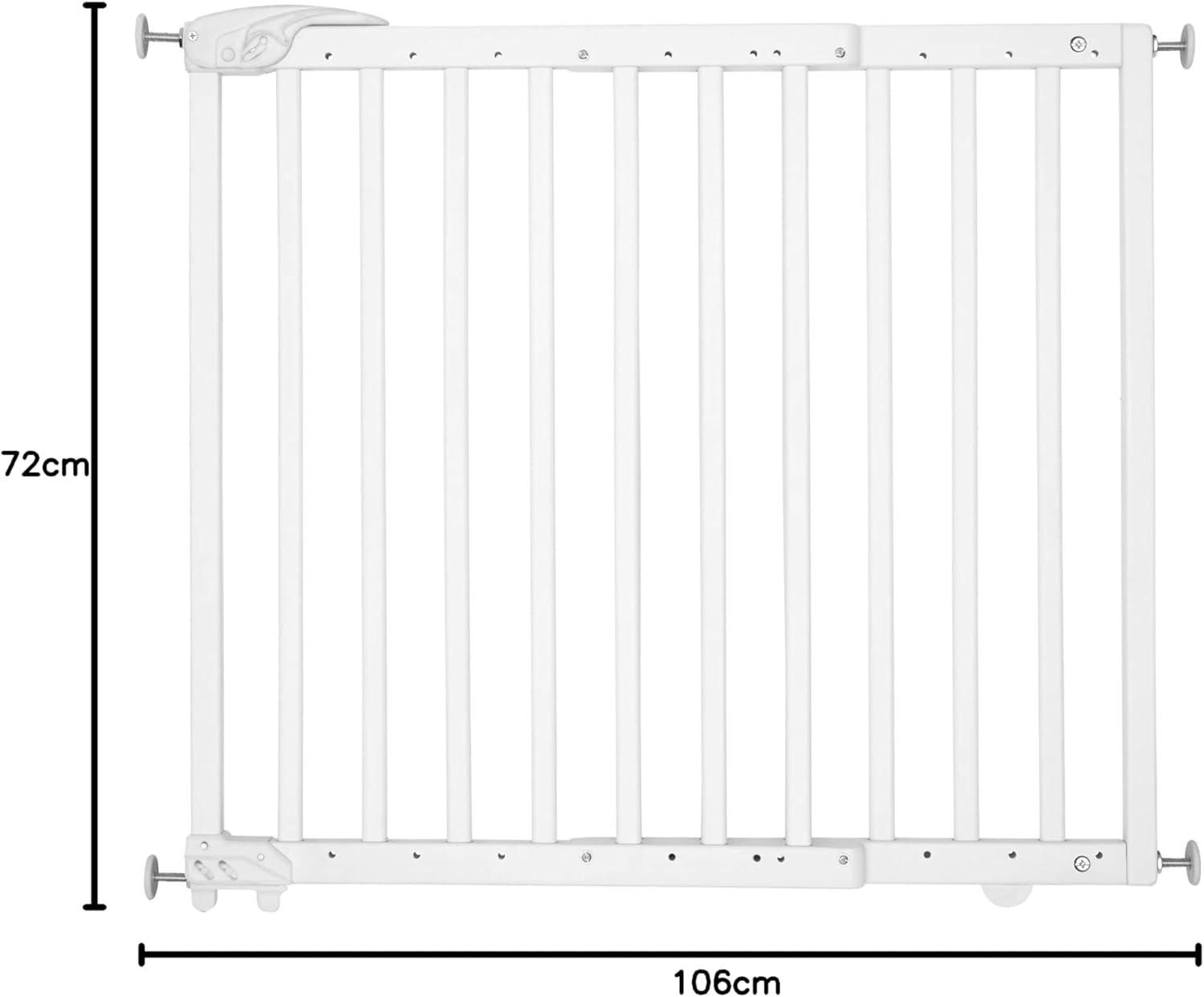 Badabulle White Deco Pop Safety Barrier - Image 10