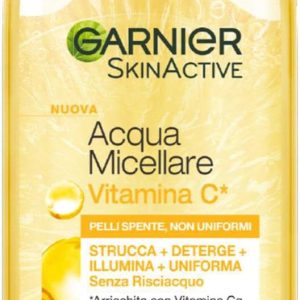 Garnier SkinActive All in 1 Micellar Water with Vitamin C – For Dull & Uniform Skin – No Rinse – 400ml