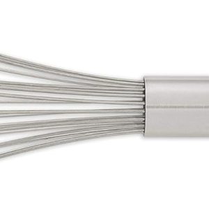 Arcos Manual Whisk, Stainless Steel, Ideal for Baking and Kitchen, Size 250 mm, Ergonomic Handle, Silver Colour, Professional Kitchen Tool