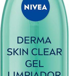 NIVEA Derma Skin Clear – Facial Cleansing Gel – With Salicylic Acid, Niacinamide and Sea Salt – Deep Cleansing – Reduces Pores – Removes Blackheads – Imperfection Prone Skin – 150ml
