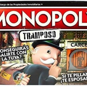 Hasbro Gaming Monopoly Trickster (Spanish Version) Family Board Game & Play with Friends, Toy for 2-6 Players, Gift for Boys and Girls Ages 8+ & Family