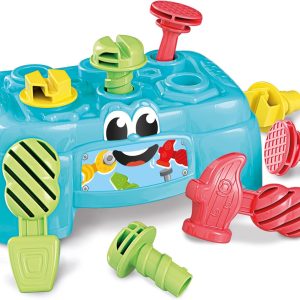 Clementoni, Baby, Workbench, Toy Lace and Builds Baby from 10 Months (17042)