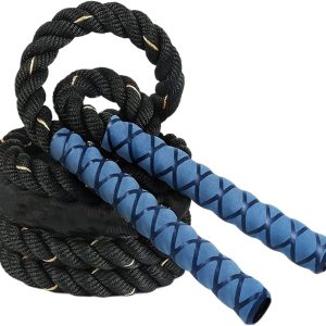 Heavy Jump Rope for Men, Adult Jumprope for Working Out, Training Jumropes 0.98 Inch, Home Fitness Equipment, Build Strength and Muscle, Sturdy Design for Intense Workouts