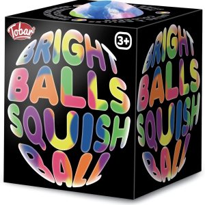 Tobar 38449 Glow Balls Squish Fidget Stress Ball