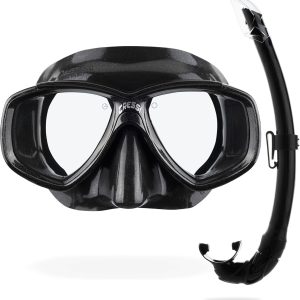 Cressi Perla – Mask or Combo Set Pearl Mask + Mexico Tube, One Size, Unisex Adult