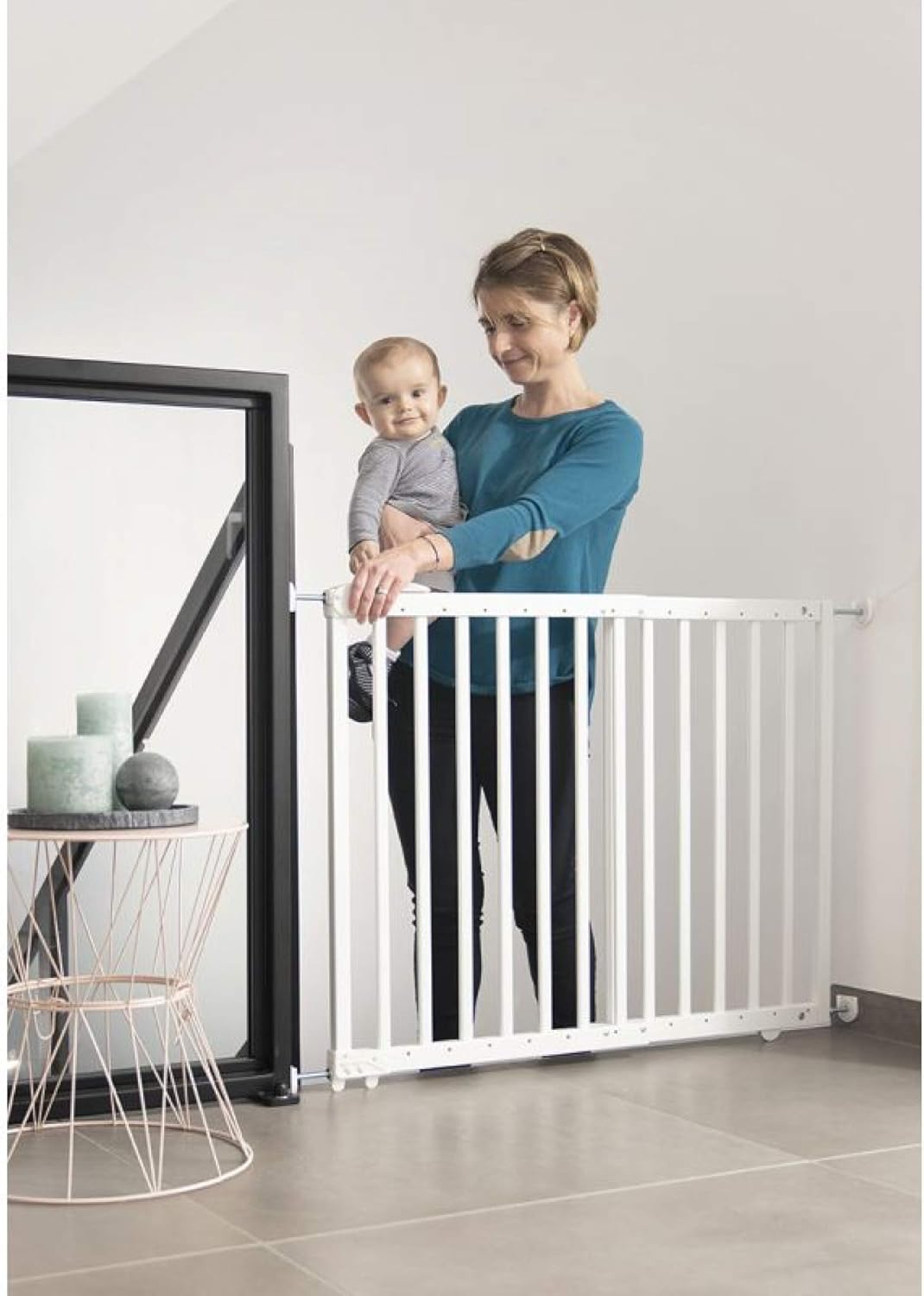 Badabulle White Deco Pop Safety Barrier - Image 4